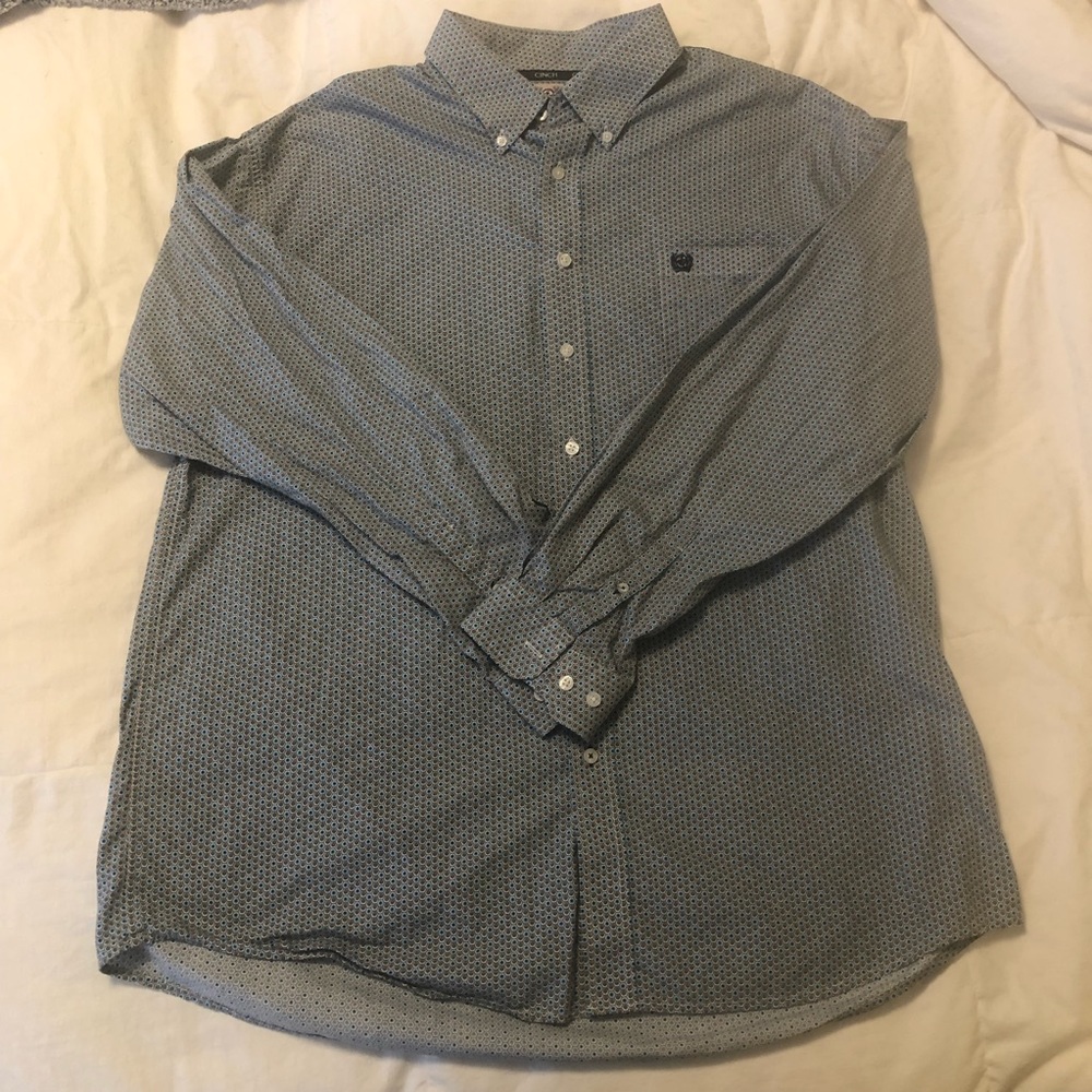 Cinch Geoprint Western Long Sleeve